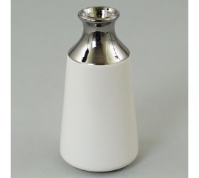 Váza biel/str ker. 4.5*8.5*17.5  super cena