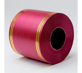 Stuha smútočná bordo 80mmx50m *38787