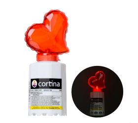 Svet.led srdce 1/20/wlc-hrt 2xr6 červené 13cm