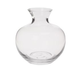 Váza sklo číra d14h15