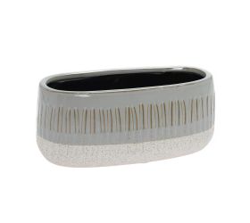 Obal keramika 20.9*9.5*8.5 šedobiely