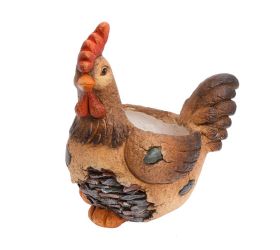 Obal kohút hnedý mgo 28,8*14,8*29,5cm