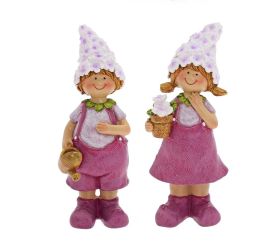 Deti ružovo-fialové mix/2 poly 5,5*5*15,5cm