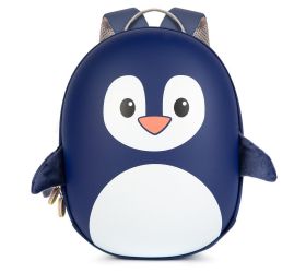 Ruksak boppi tiny trekker - penguin - modrý bb307c