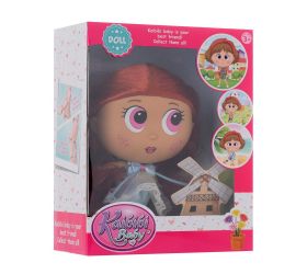 Bábika v sviatočných šatách 18cm