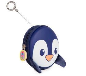 Kľúčenka, peňaženka boppi tiny trekker - penguin - modré bb115g
