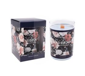 Voň.v skle gardenia veľ.1200gr modrá