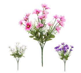 Kytica margarétka, zeleň mix/3f 33cm