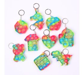 Antistresová pukacia kľúčenka mix 26g