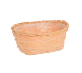 Obal prútený oval natur 25x15 h10