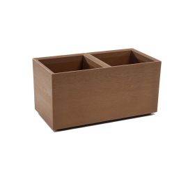 Super cena 885 obal karo eco wood natural drevo 80x40xv40cm/72l