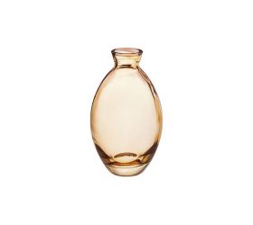 Váza fľaša vetro ambrata v12,0/pr.6,9cm