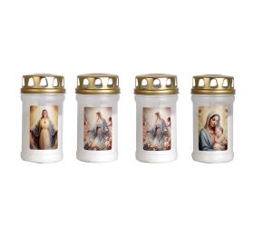 T-30l kah.plast s vrchn.panna mária biely 38hod. 140gr