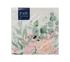 Sdl136700 servítky 33x33 cm/20ks/3vrst. floral moments