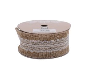 Stuha prírodná 5cmx7y/ws-240
