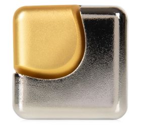 Kocka spinner cube - strieborná a zlatá