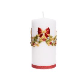 Girlanda aplikácia val.7x14 biely