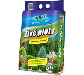 Hnojivo na zive ploty 5 kg agro