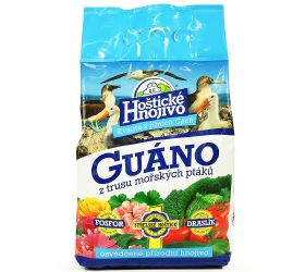 Hoštické guano granulované 2,5kg 6/k.