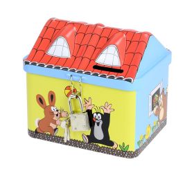Pokladnička krtko - domček 12cm