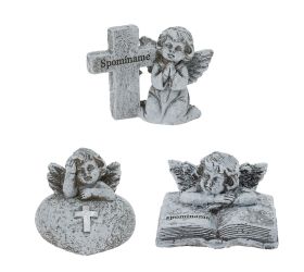 Anjel smútočný poly mix3 7*4*5.5cm