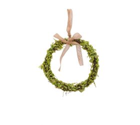 Záves veniec zel-žlt rat 22*4*22cm