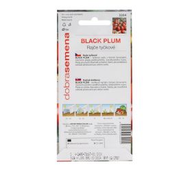 Rajčiak tyč.black plum f1 10s