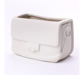 Obal ker. kabelka biela 15.6*8.5*9.5