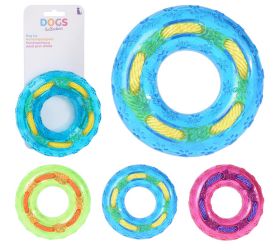 Hračka pre psa tpr pneumatika s povrazom