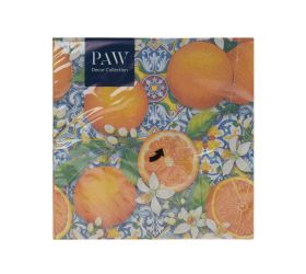 Sdl145900 servítky 33x33 cm/20ks/3vrst. orange boom