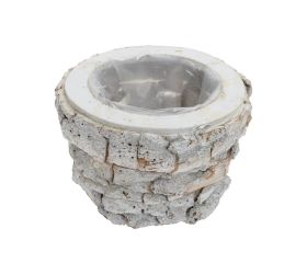 439fl/s obal s drevo 17x17x10cm