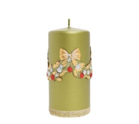 Girlanda aplikácia val.7x14 zelený