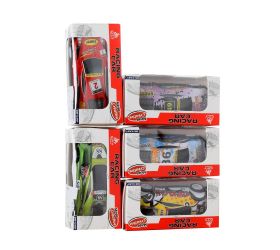 Auto kovové závodné pull back