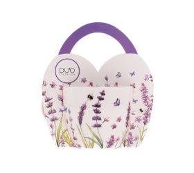 Šálka 460ml v košíku levanduľa