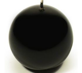 Lak. guľa 60 čierna