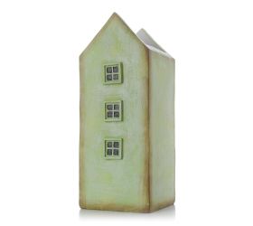 Domček zeleno/hne poly 8.2*8.2*20