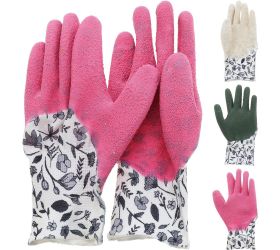 Rukavice záhradné dámske print 3ass clr