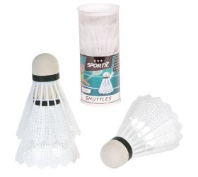 Sportx bedminton košik, 3 ks v tube