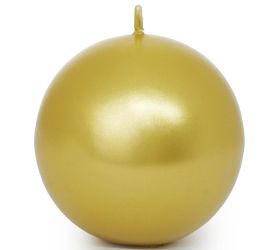 Guľa 60 met.hladká zlatá