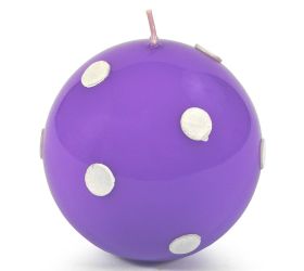Bodky guľa 80 fialová