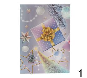 Darčeková taška vianoce gliter 55*40*15cm