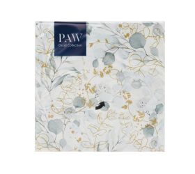 Sdl143900 servítky 33x33 cm/20ks/3vrst. golden eucalyptus