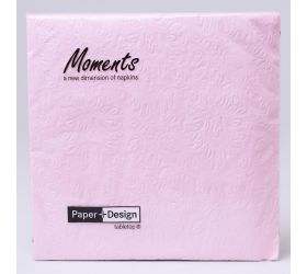 34044 servítky moments ornament soft 40x40cm