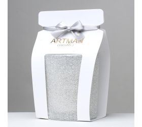 Glamour voň.v skle biela 130gr