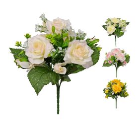 Kytica ruža x7 4f 30cm super cena