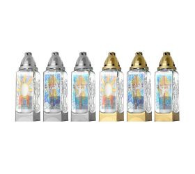 Kah.sklo kváder trio witráž 80gr 7xv26cm