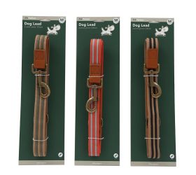 Obojok pre psov luxusný pásikový 120cm pe1457