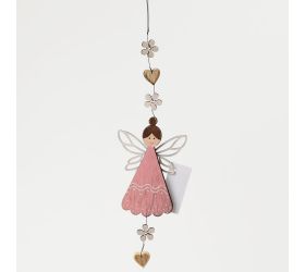 Záves víla ružová39x8x1