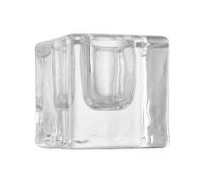 Svietnik sklo 4x4x4cm/120g