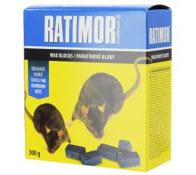 Ratimor brodifacoum paraf. bloky 300g/24